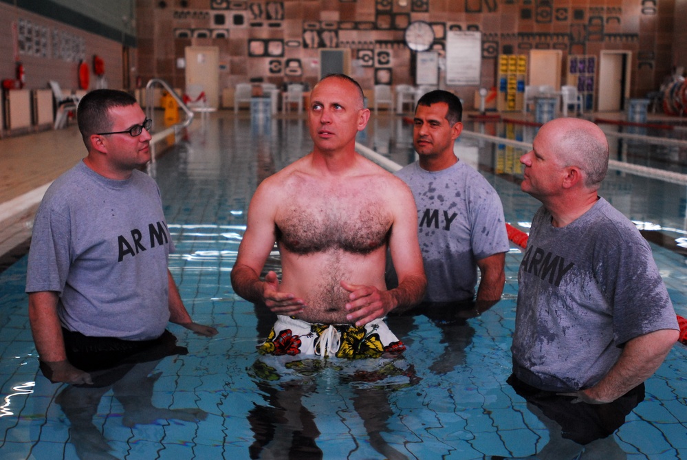Water Baptisms on Joint Base Balad