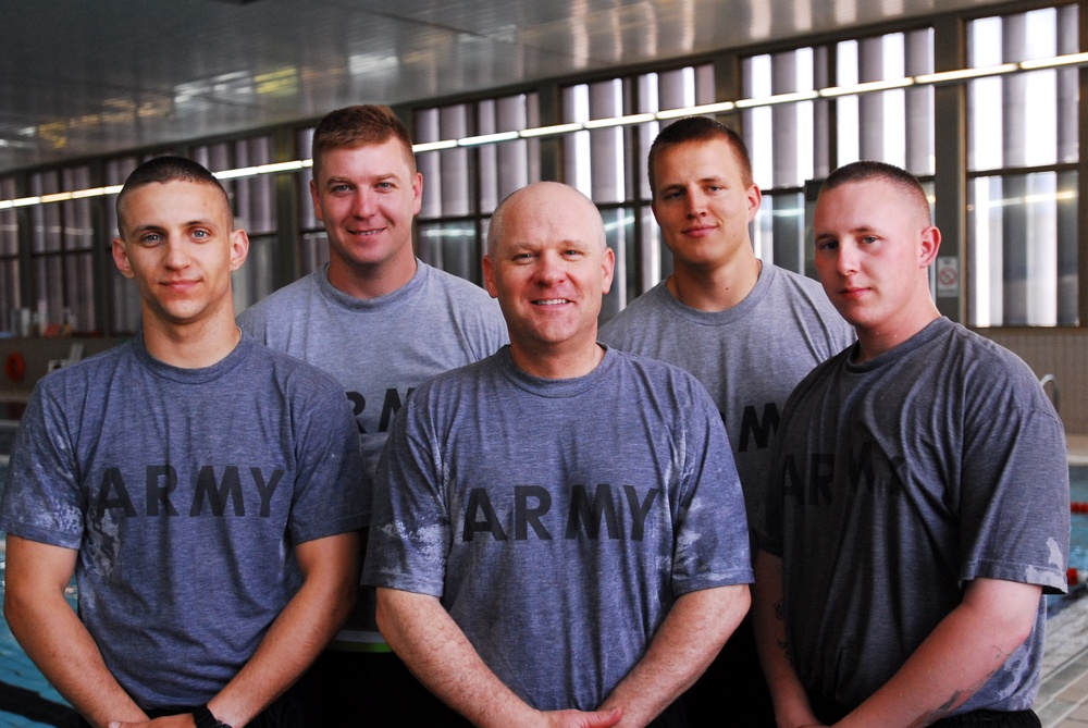 Water Baptisms on Joint Base Balad