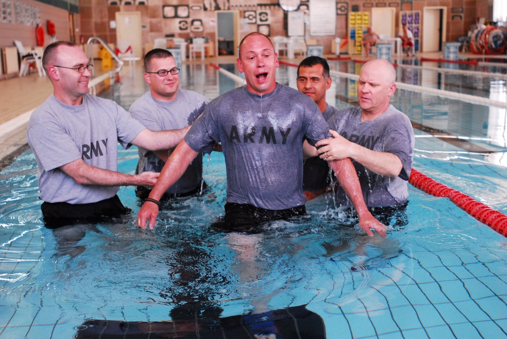 Water Baptisms on Joint Base Balad