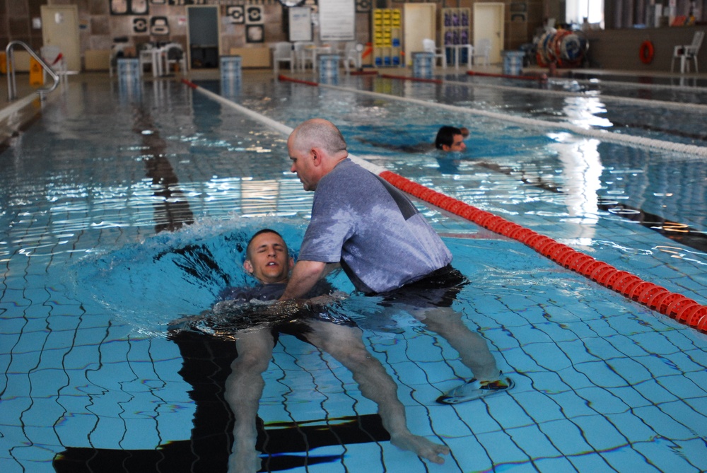Water Baptisms on Joint Base Balad