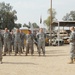 Responsibility transferred from one logistical element to another