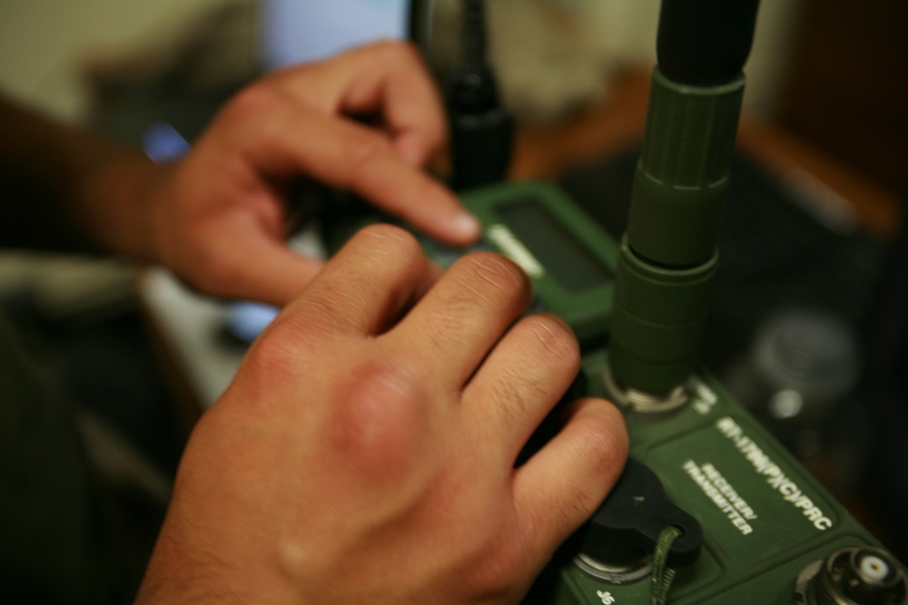 Communication Is the Key: Combat Logistics Regiment 17's Military Police Company Marines Participate in Incidental Radio Operators Course