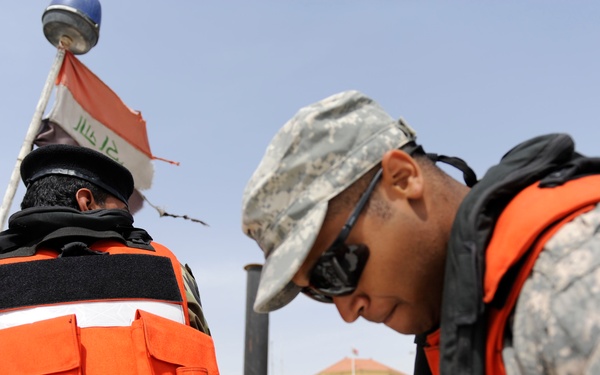 Iraqi Coastal Border Guard Operations in Um Quasr, Iraq