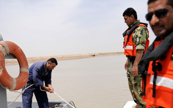 Iraqi Coastal Border Guard Operations in Um Quasr, Iraq
