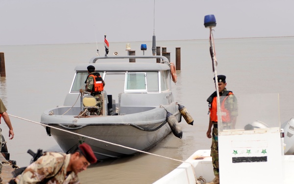 Iraqi Coastal Border Guard Operations in Um Quasr, Iraq