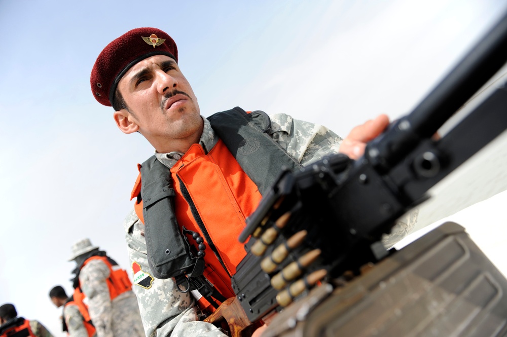Iraqi Coastal Border Guard Operations in Um Quasr, Iraq