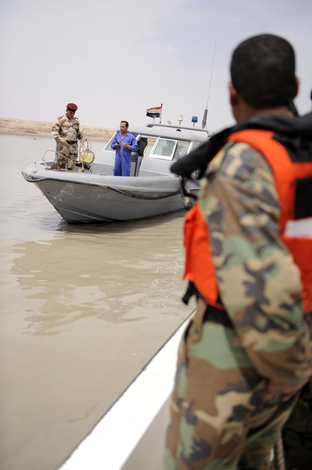 Iraqi Coastal Border Guard Operations in Um Quasr, Iraq