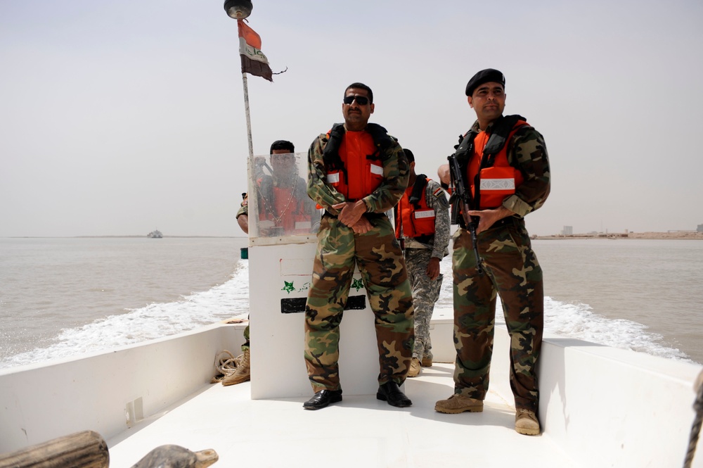 Iraqi Coastal Border Guard Operations in Um Quasr, Iraq