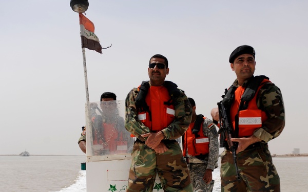Iraqi Coastal Border Guard Operations in Um Quasr, Iraq