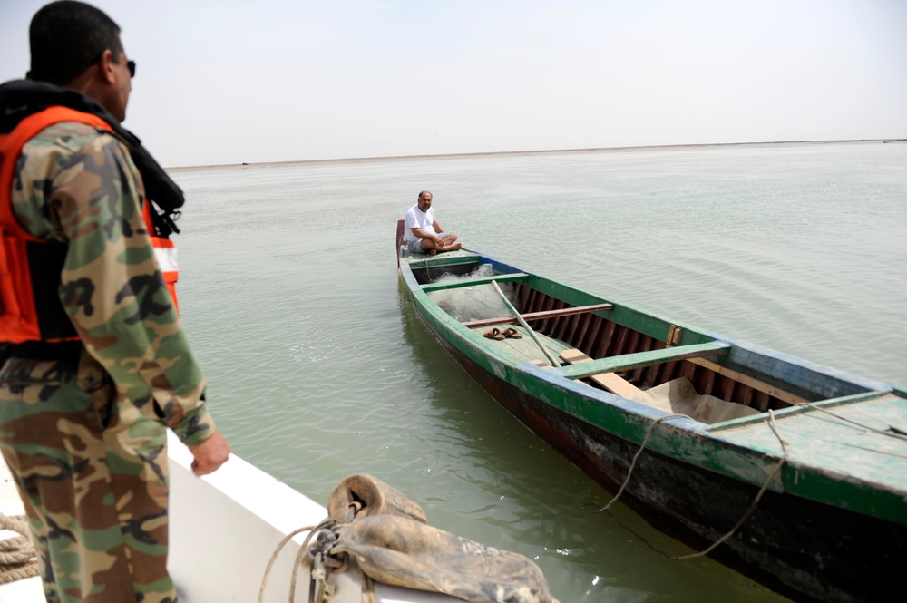 Iraqi Coastal Border Guard Operations in Um Quasr, Iraq
