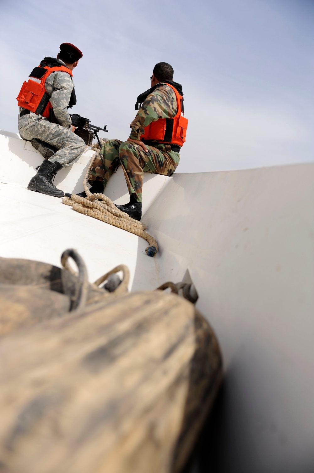 Iraqi Coastal Border Guard Operations in Um Quasr, Iraq