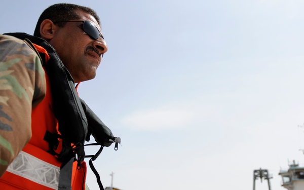 Iraqi Coastal Border Guard Operations in Um Quasr, Iraq