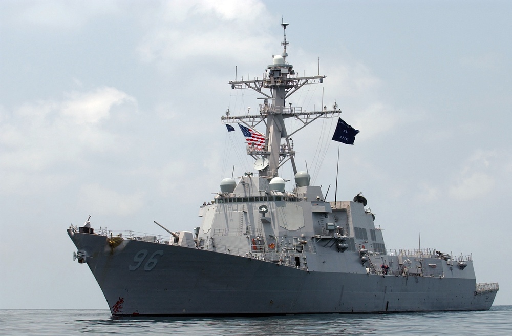 USS Bainbridge Arrives in Somalia