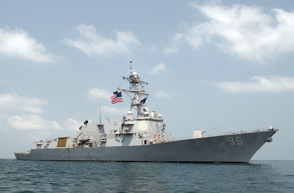 USS Bainbridge Arrives in Somalia