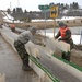 North Dakota National Guard Soldiers help with flooding in Burlington