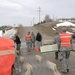 North Dakota National Guard Soldiers help with flooding in Burlington