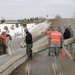 North Dakota National Guard Soldiers help with flooding in Burlington