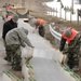 North Dakota National Guard Soldiers help with flooding in Burlington