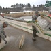 North Dakota National Guard Soldiers help with flooding in Burlington