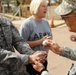Louisiana Soldiers 'pock' eggs in Baghdad for Easter