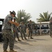 Louisiana Soldiers 'pock' eggs in Baghdad for Easter