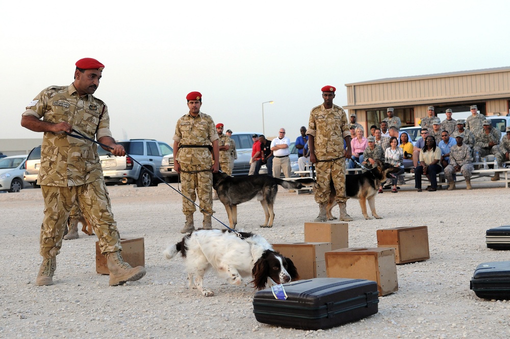 Qatar Military Dog Show Enhances Bilateral Relations