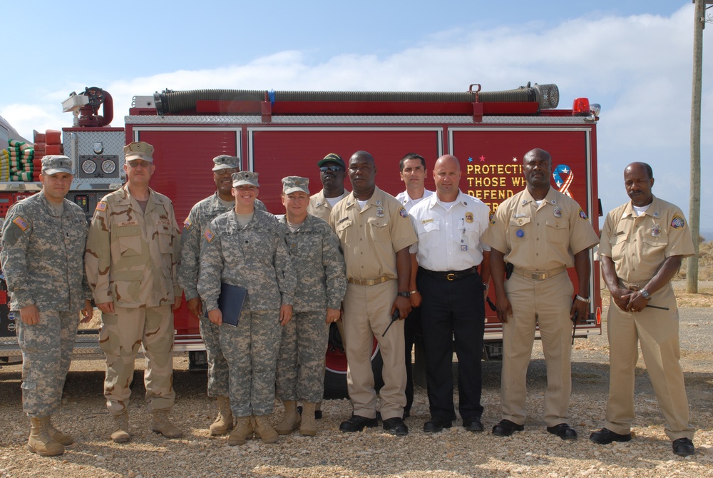 Fire Wardens Contribute to Joint Task Force Safety