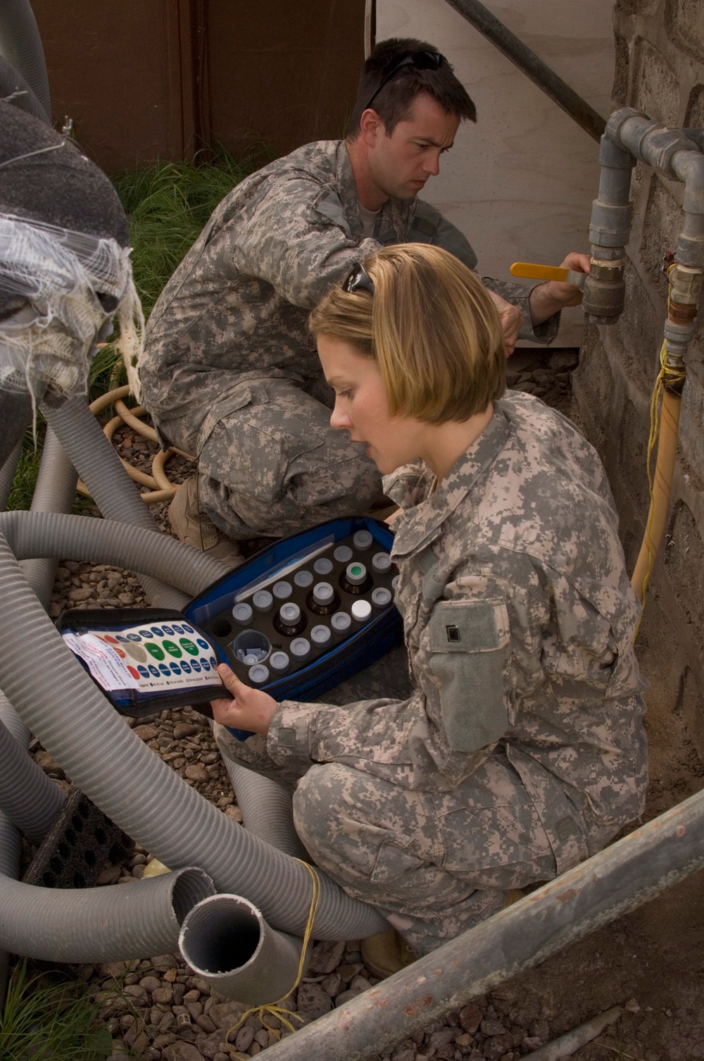 Preventative medicine team works out the bugs for U.S., Afghan troops in Heart
