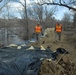 Guardsmen in a Statewide Flood Fight