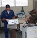 Sailors inspect equipment during Continuing Promise 2009