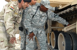 2nd Battalion, 8th Cavalry Regiment 'Demon' tankers mentor Iraqi counterparts