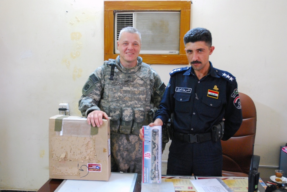 Military policemen shed some light on Iraqi police operations