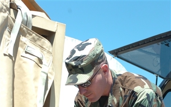 Guard Members Provide Clean Water for Storm-stricken Arkansas Town