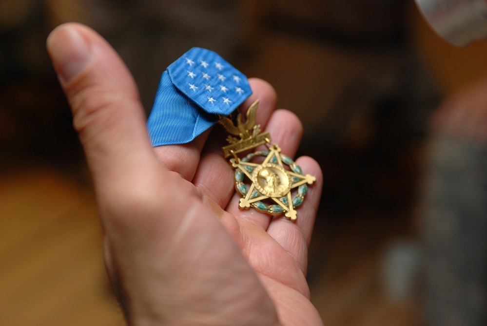 Medals of Honor: Two American Heroes Visit Forward Operating Base Marez, Mosul, Iraq