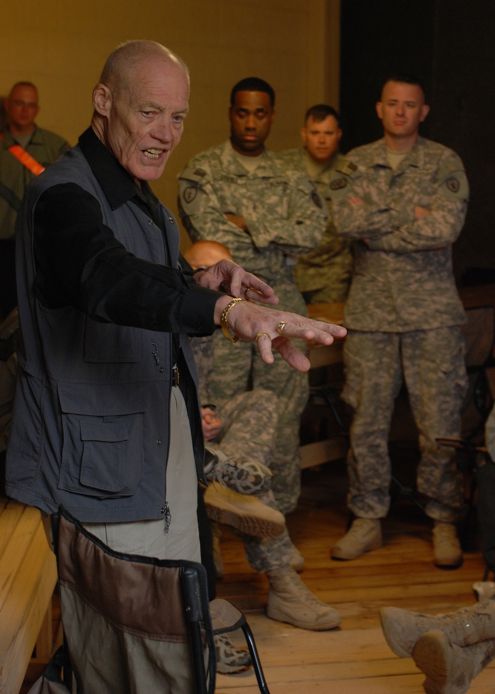 Medals of Honor: Two American Heroes Visit Forward Operating Base Marez, Mosul, Iraq