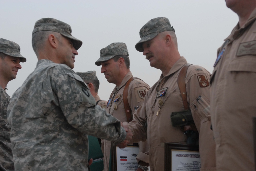 Chief Warrant Officer 4 Eddings Awarded Air Medal