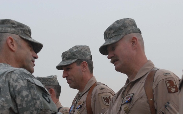 Chief Warrant Officer 4 Eddings Awarded Air Medal