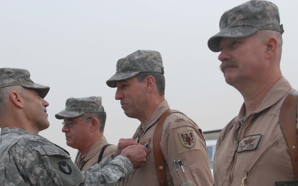 Chief Warrant Officer 4 Bartkowski Awarded Air Medal