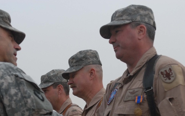 Chief Warrant Officer 4 Linkous Awarded Air Medal