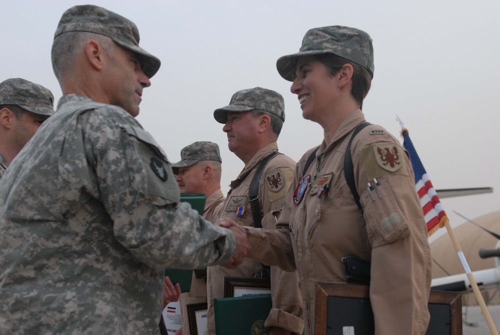 Chief Warrant Officer 4 Ward Awarded Air Medal