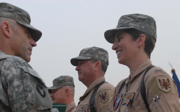 Chief Warrant Officer 4 Ward Awarded Air Medal