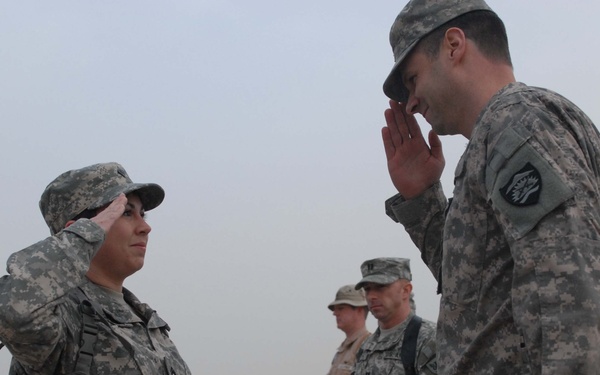 Sergeant Perez Promotion