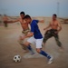 Playing Soccer in Qarghuli, Iraq