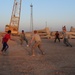 Playing soccer in Qarghuli, Iraq