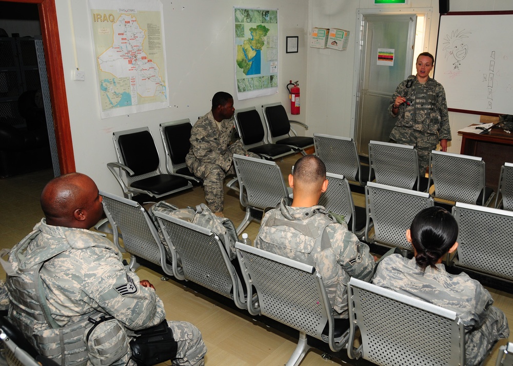 Airmen, DVs Roll With security escort team