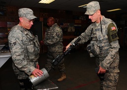 Airmen, DVs Roll With security escort team