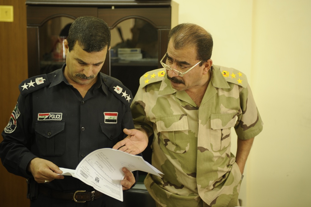 Assessment of an Iraqi police station