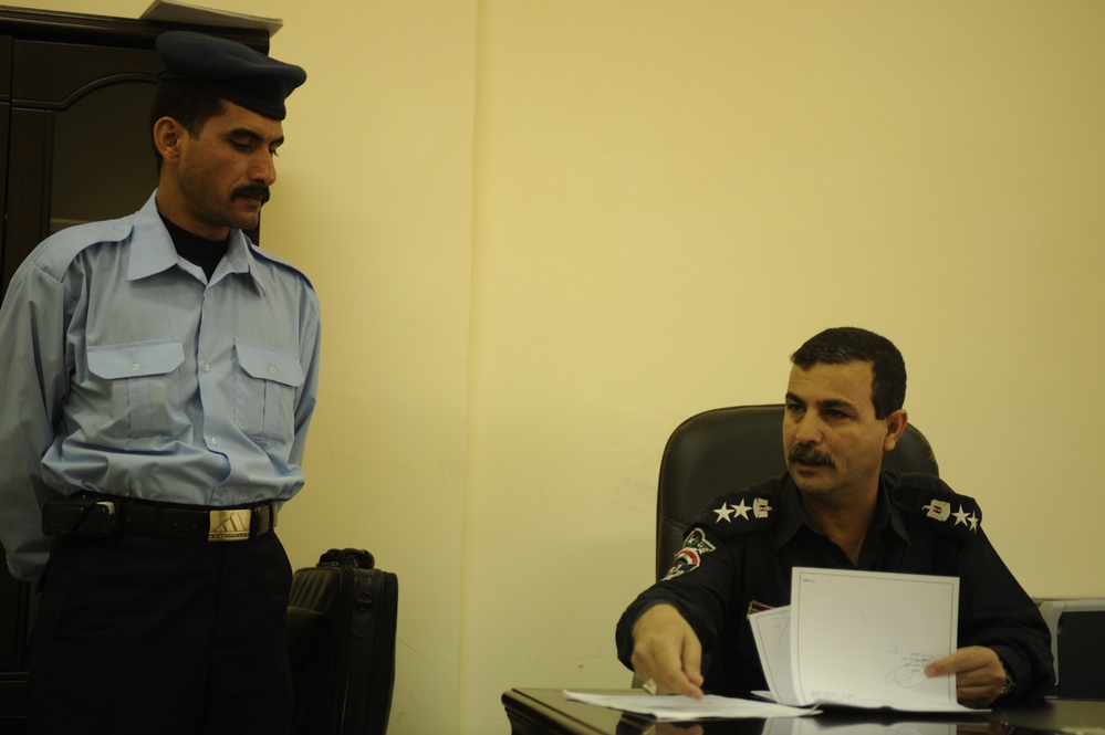 Assessment of an Iraqi police station