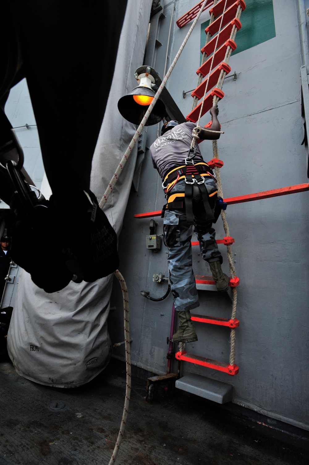 Visit, Board, Search and Seizure Team on Board the USS Leyte Gulf