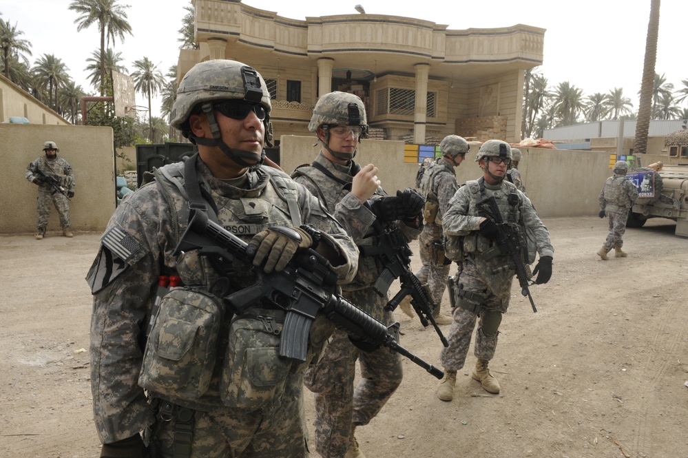 Cordon and search in Baghdad